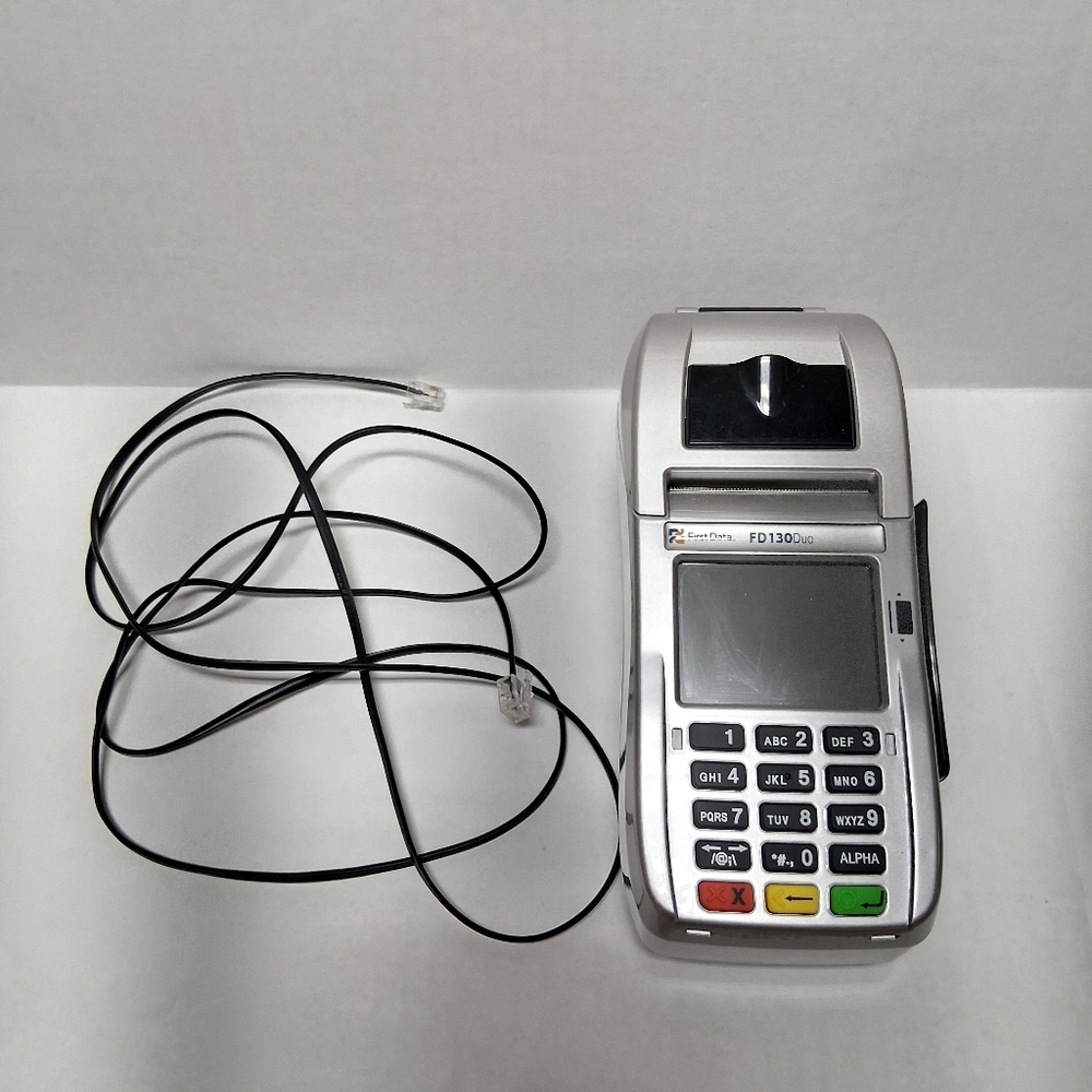 First Data Card Reader And Receipt Printer - Picture 3 of 11